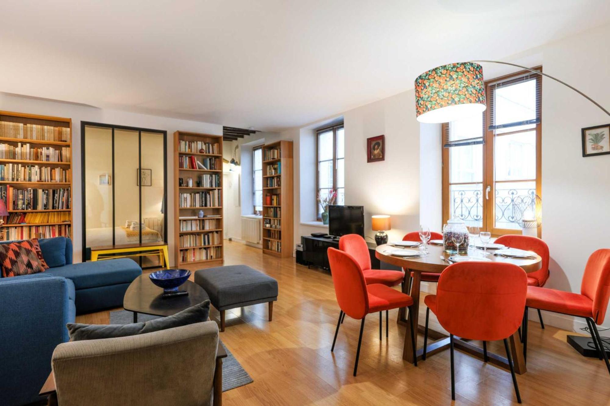 Spacious - 2br-6p - Bastille Paris
