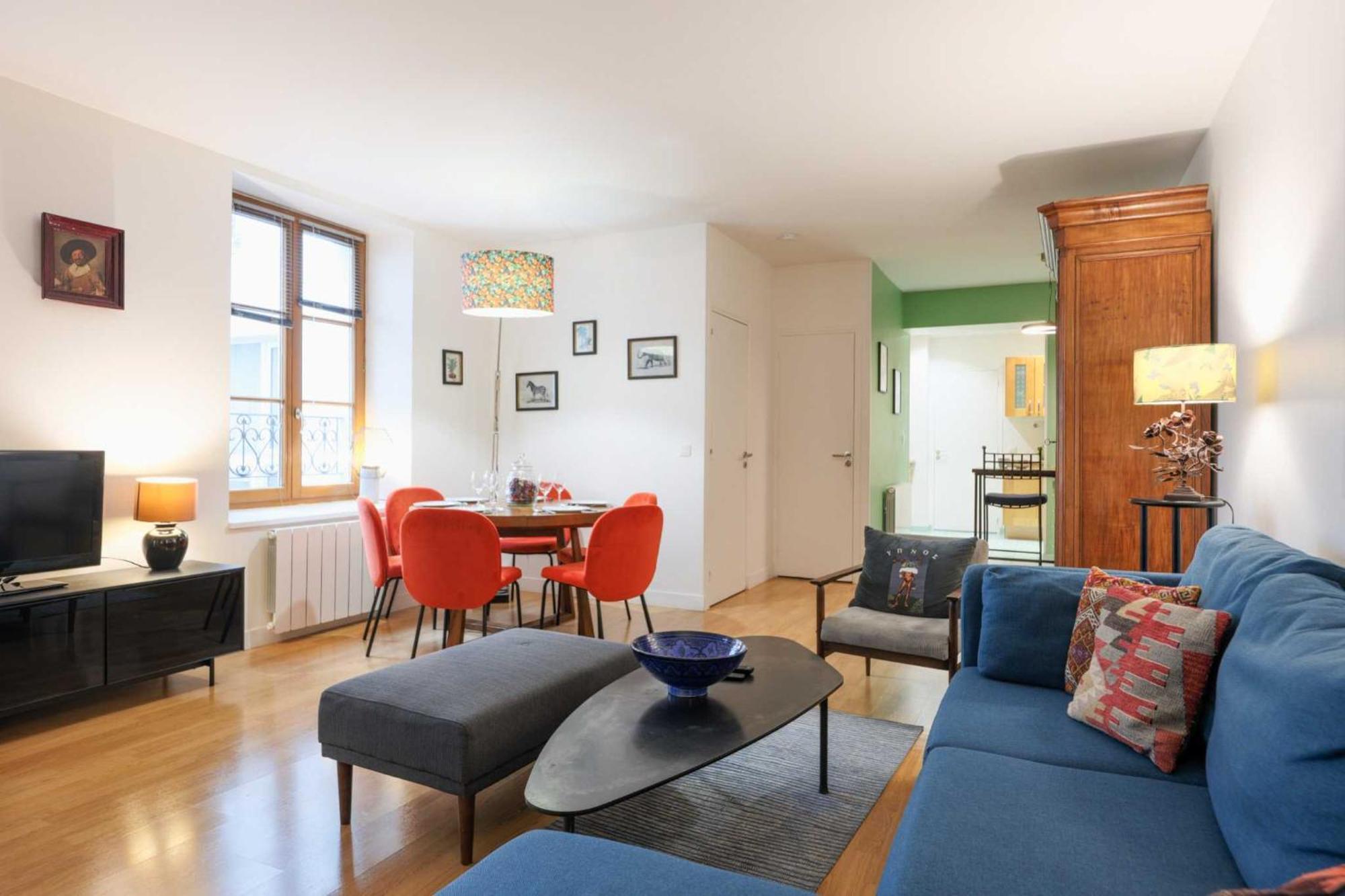 Spacious - 2br-6p - Bastille Paris